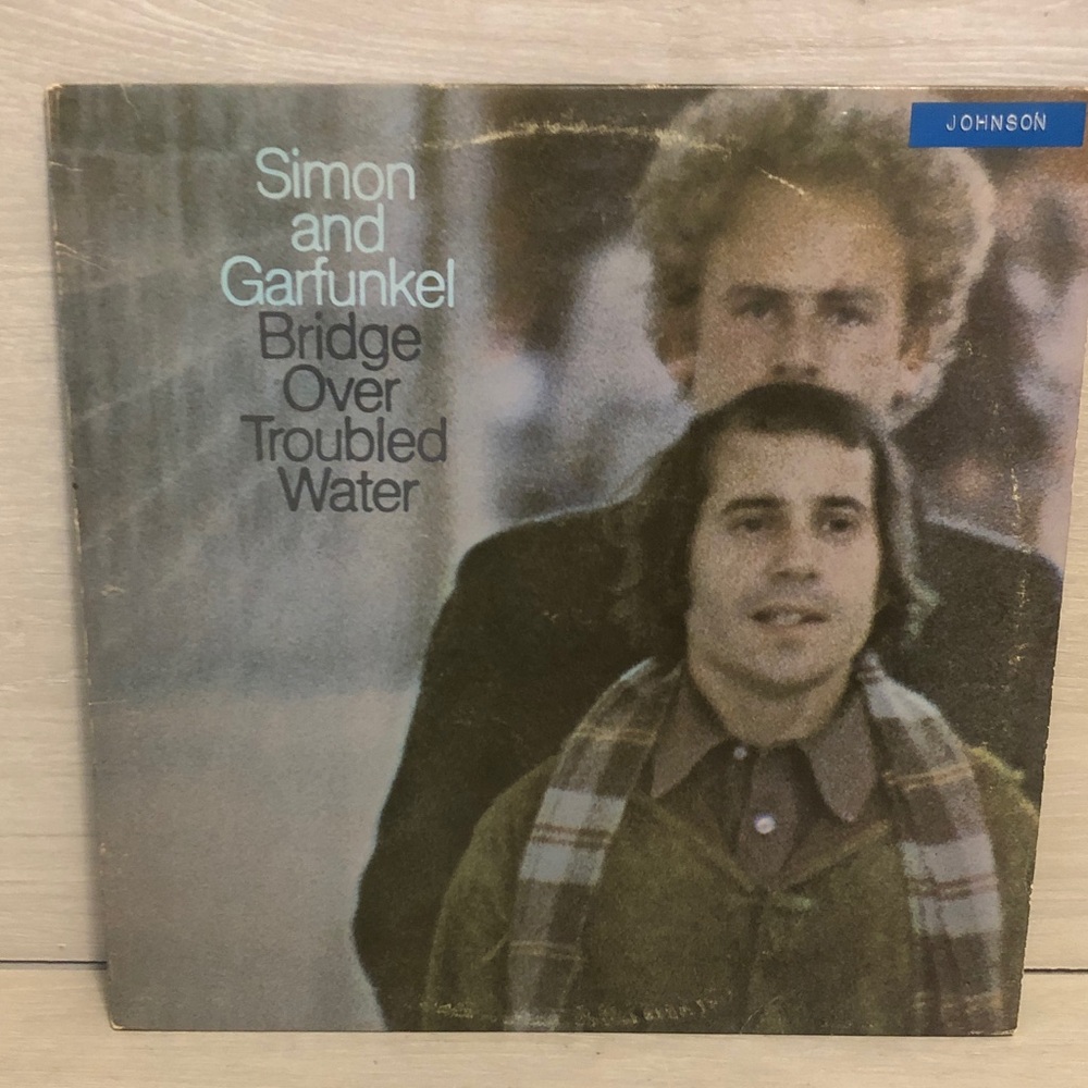 Simon and Garfunkel Vinyl Record Album Bridge Over Troubled Water 1970 Columbia